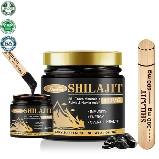 BUNKKA Shilajit Pure Organic Resin 100% Himalaya